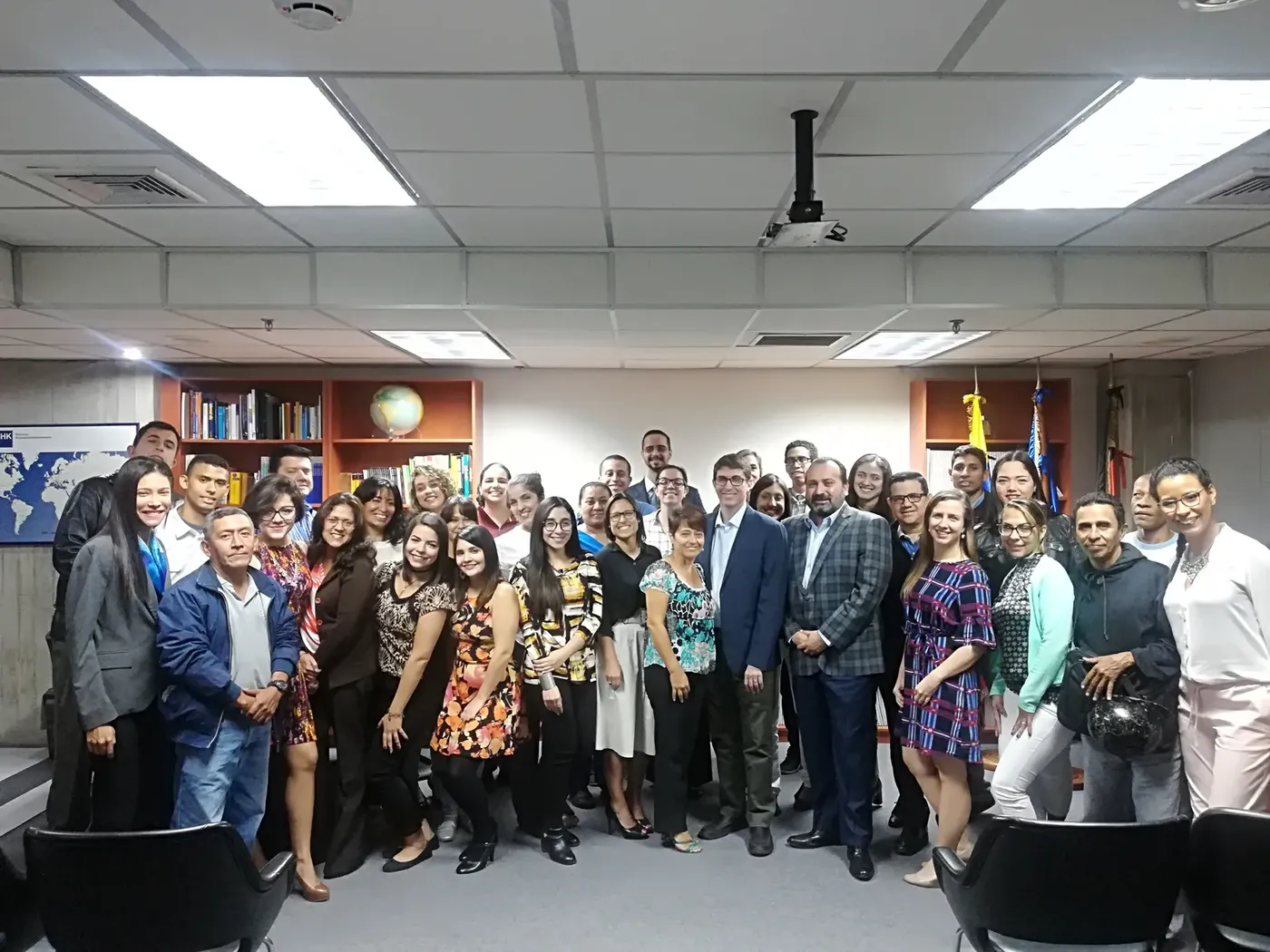 2018 03 Equipo Antequera Parilli Rodríguez junto a Trabajo y Persona