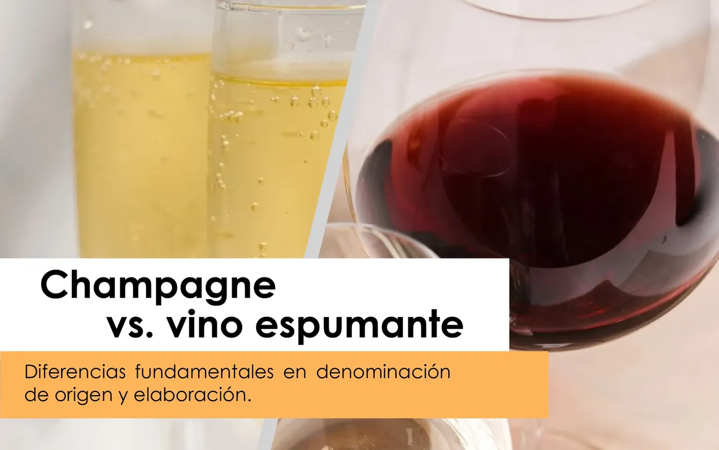 Champagne vs. vino espumante: Las denominaciones de origen no pueden usarse como descriptivos
